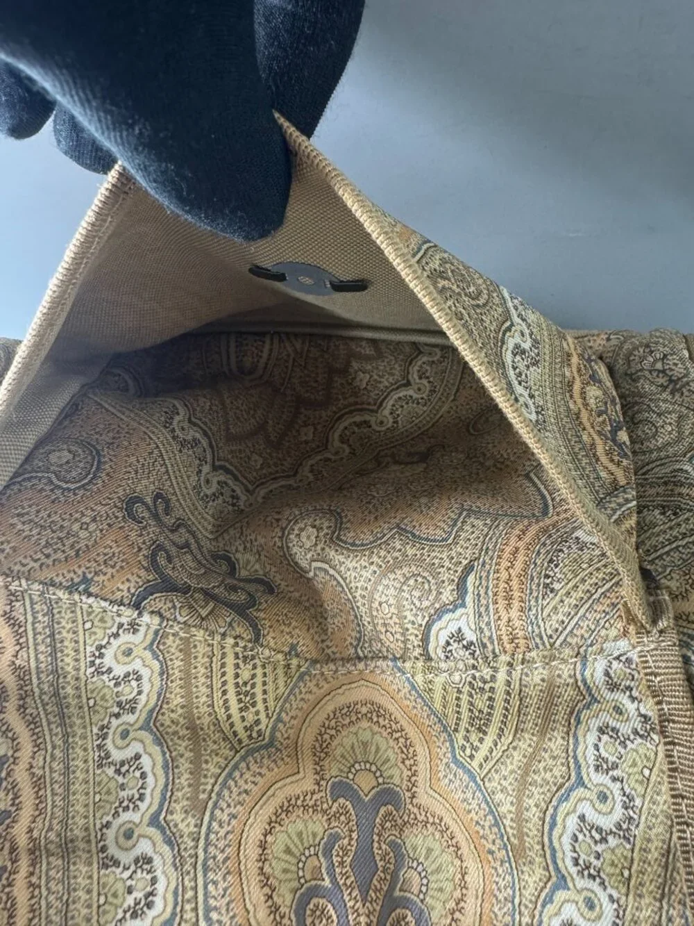 Etro gold tone